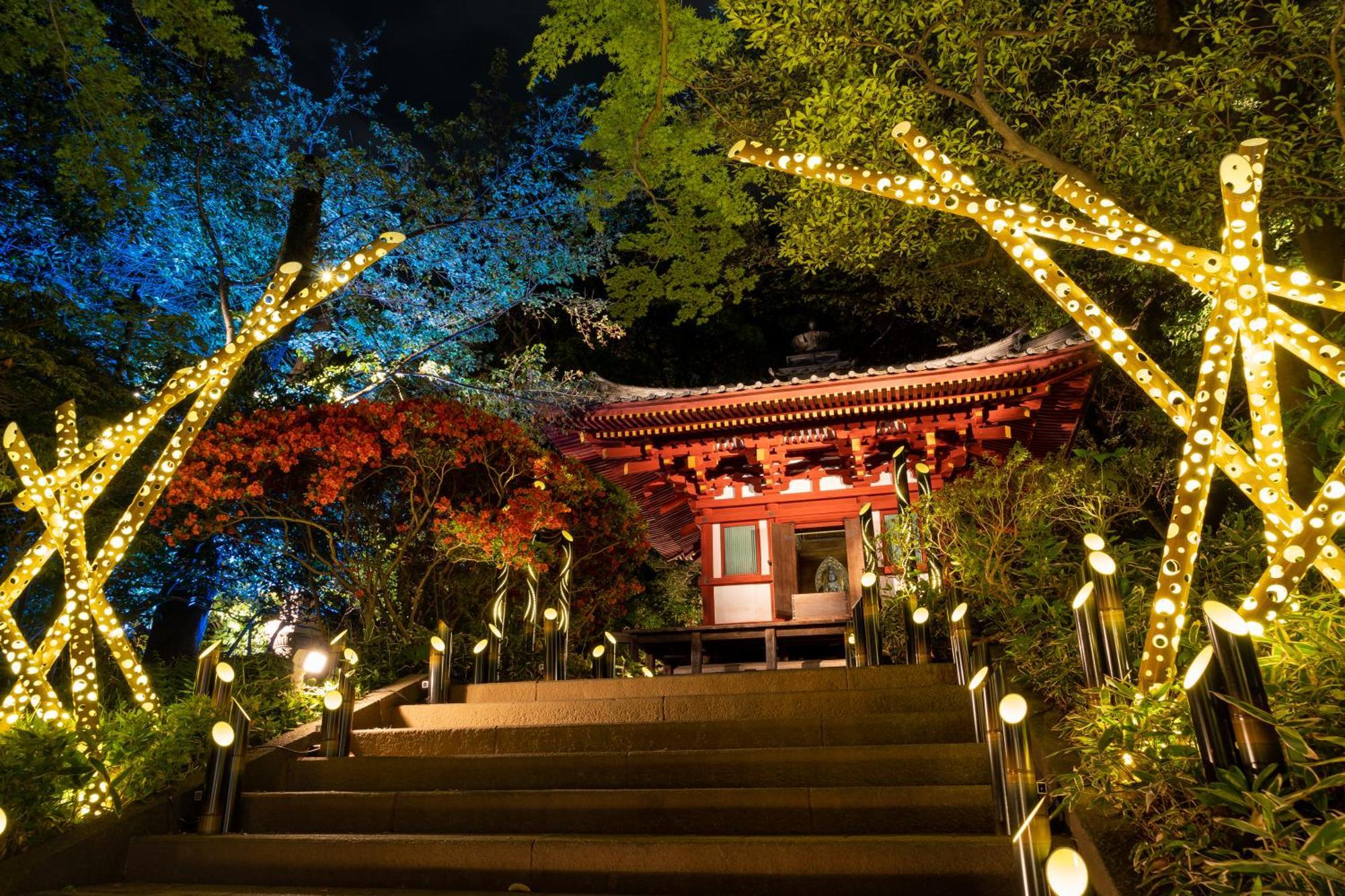 東京都 新高轮格兰王子大饭店酒店 外观 照片 The shrine at night